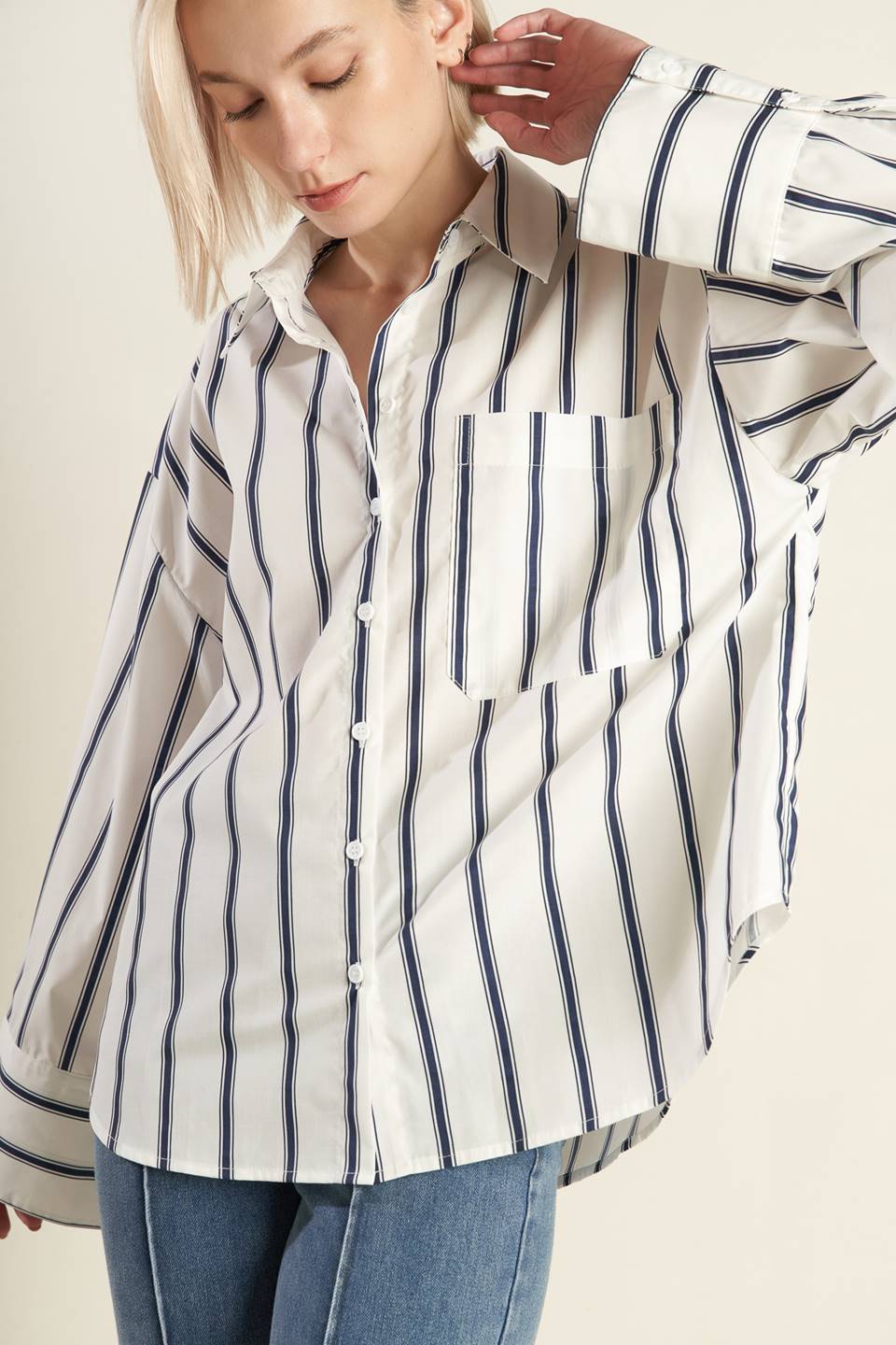 LOST IN PARADISE OVERSIZE WOVEN SHIRT Flying Tomato